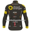 Set Fietsshirt Lange Mouw + Lange Koersbroek 2017 Direct Energie N001